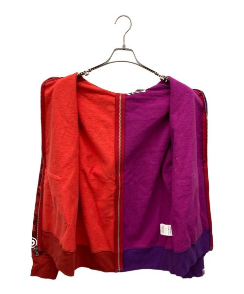 A BATHING APE（ア ベイシング エイプ）A BATHING APE (ア ベイシング エイプ) SEPARATE SHARK FULL ZIP HOODIE マルチカラー サイズ:Lの古着・服飾アイテム