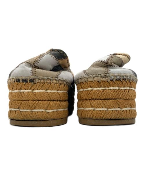 PRADA（プラダ）PRADA (プラダ) エスパドリーユ マルチカラー サイズ:38の古着・服飾アイテム