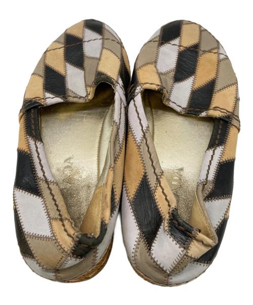 PRADA（プラダ）PRADA (プラダ) エスパドリーユ マルチカラー サイズ:38の古着・服飾アイテム