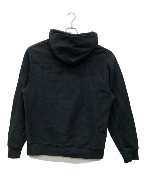 stussy（ステューシー）stussy (ステューシー) ロゴ刺繍パーカー ブラック サイズ:XLの古着・服飾アイテム