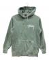 stussy（ステューシー）の古着「ロゴパーカー」｜グリーン