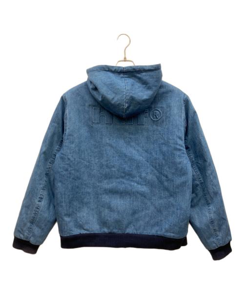 HUF（ハフ）HUF (ハフ) COLTON HOODED ZIP JACKET インディゴ サイズ:Mの古着・服飾アイテム