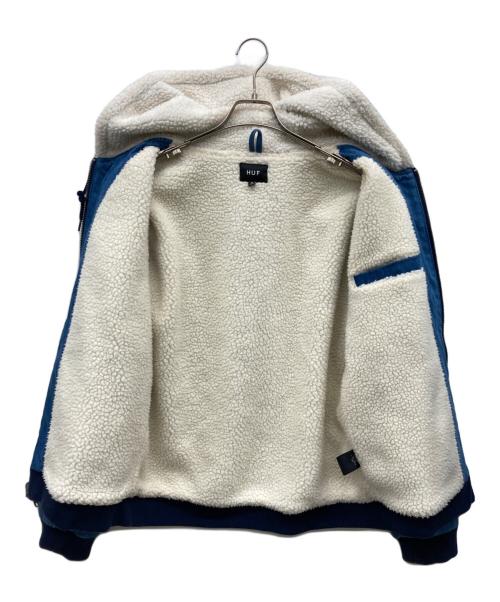 HUF（ハフ）HUF (ハフ) COLTON HOODED ZIP JACKET インディゴ サイズ:Mの古着・服飾アイテム