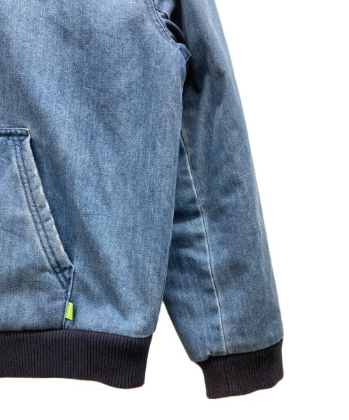 HUF（ハフ）HUF (ハフ) COLTON HOODED ZIP JACKET インディゴ サイズ:Mの古着・服飾アイテム