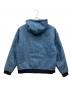 HUF (ハフ) COLTON HOODED ZIP JACKET インディゴ サイズ:M：8000円