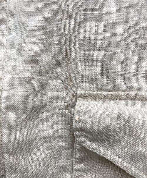 POLO RALPH LAUREN（ポロ・ラルフローレン）POLO RALPH LAUREN (ポロ・ラルフローレン) リネンサマーフライトジャケット ベージュ サイズ:Mの古着・服飾アイテム