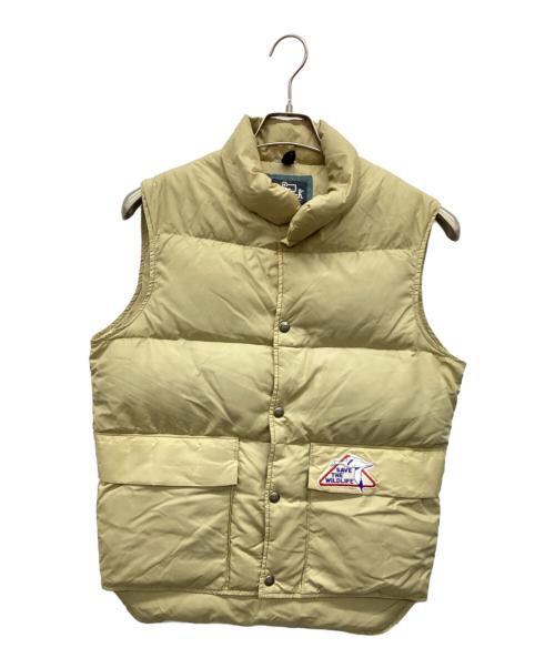 WOOLRICH（ウールリッチ）WOOLRICH (ウールリッチ) ダウンベスト ベージュ サイズ:Sの古着・服飾アイテム