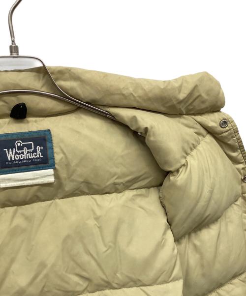 WOOLRICH（ウールリッチ）WOOLRICH (ウールリッチ) ダウンベスト ベージュ サイズ:Sの古着・服飾アイテム