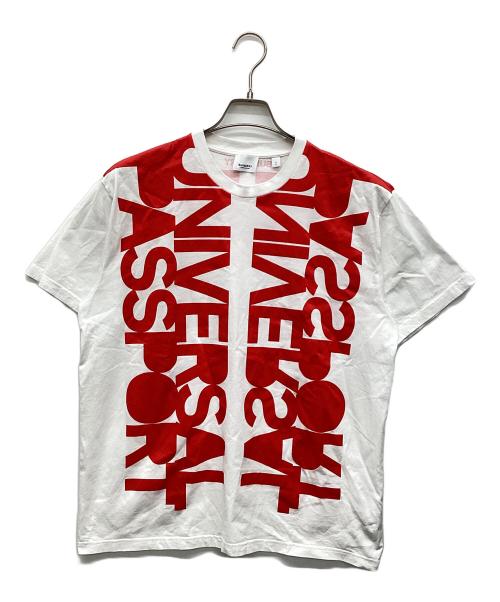 BURBERRY（バーバリー）BURBERRY (バーバリー) プリントカットソー ホワイト サイズ:Sの古着・服飾アイテム