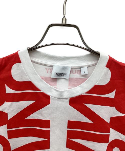 BURBERRY（バーバリー）BURBERRY (バーバリー) プリントカットソー ホワイト サイズ:Sの古着・服飾アイテム