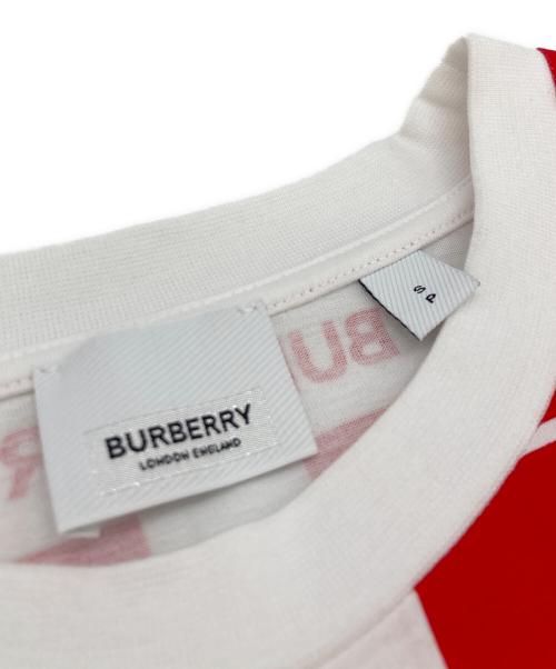 BURBERRY（バーバリー）BURBERRY (バーバリー) プリントカットソー ホワイト サイズ:Sの古着・服飾アイテム