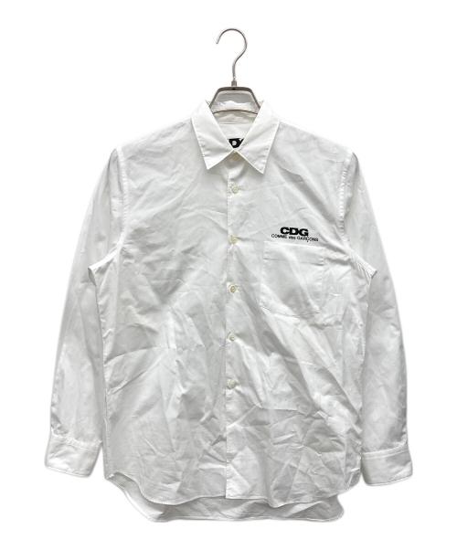 CDG（シーディージー）CDG (シーディージー) PLAIN SHIRT ホワイト サイズ:Sの古着・服飾アイテム