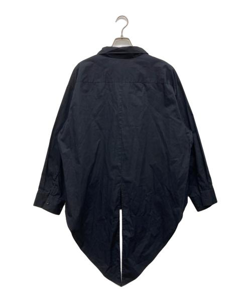 &ellecy（アンドエルシー）&ELLECY (アンドエルシー) ボウタイフィッシュテイルシャツブラウス ブラック サイズ:Mの古着・服飾アイテム