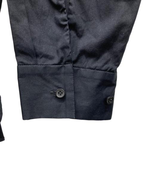 &ellecy（アンドエルシー）&ELLECY (アンドエルシー) ボウタイフィッシュテイルシャツブラウス ブラック サイズ:Mの古着・服飾アイテム