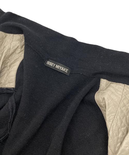 ISSEY MIYAKE（イッセイミヤケ）ISSEY MIYAKE (イッセイミヤケ) ナイロン切替ジップアップジャケット ブラック サイズ:2の古着・服飾アイテム