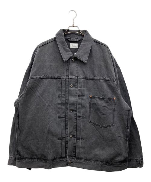 SCAR PETTA（スカルペッタ）SCAR PETTA (スカルペッタ) デニムジャケット ブラック サイズ:F 未使用品の古着・服飾アイテム