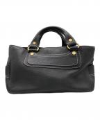 CELINEセリーヌ）の古着「ハンドバッグ」｜ブラック