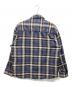 COOTIE PRODUCTIONS (クーティープロダクツ) Ombre Nel Check Zip Up Shirt ネイビー サイズ:MEDIUM：8000円