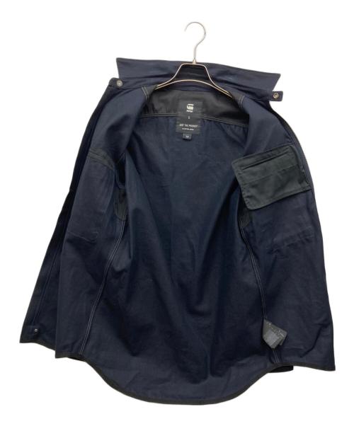 G-STAR RAW（ジースターロゥ）G-STAR RAW (ジースターロゥ) ワークジャケット ネイビー サイズ:Sの古着・服飾アイテム