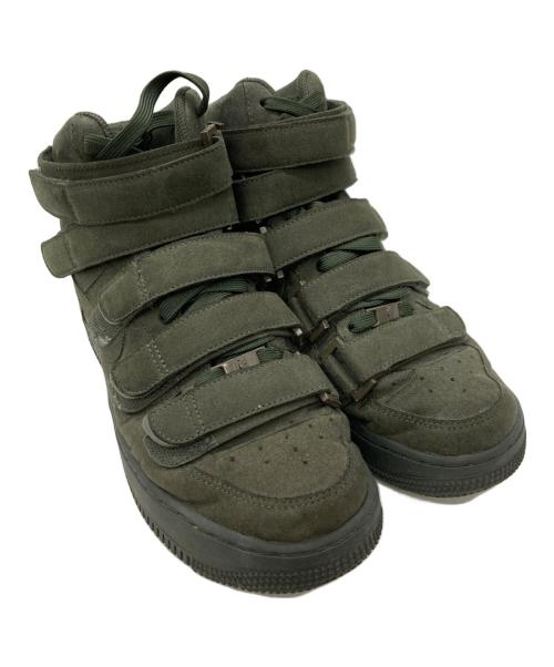 NIKE（ナイキ）NIKE (ナイキ) BILLIE EILISH (ビリーアイリッシュ) AIR FORCE 1 HIGH 07 SP オリーブ サイズ:US9の古着・服飾アイテム