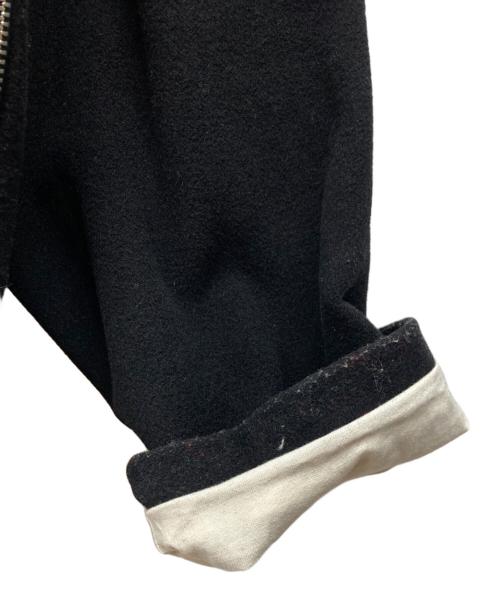 CAMIEL FORTGENS（カミエルフォートヘンス）CAMIEL FORTGENS (カミエルフォートヘンス) FLEECE ANORAK ブラック サイズ:MEN L,WOMEN XLの古着・服飾アイテム