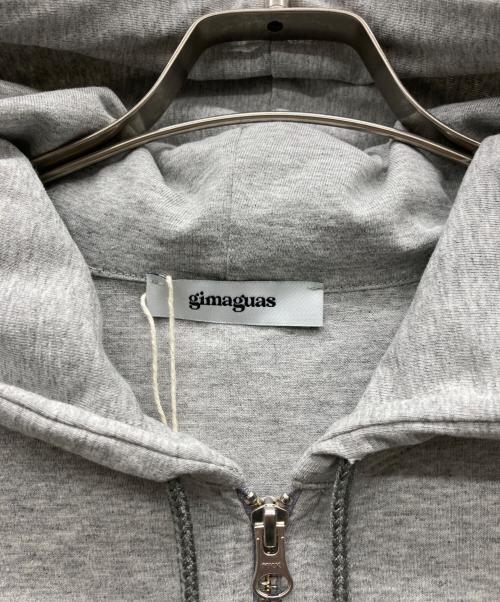Gimaguas（ギマガス）gimaguas (ギマガス) ジップパーカー グレー サイズ:XLの古着・服飾アイテム