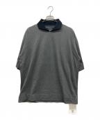 phoebe philoフィービー ファイロ）の古着「CUT COLLAR T-SHIRT」｜グレー