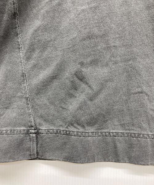 phoebe philo（フィービー ファイロ）phoebe philo (フィービー ファイロ) CUT COLLAR T-SHIRT グレー サイズ:XLの古着・服飾アイテム