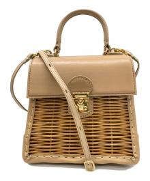 ebagos（エバゴス）の古着「かっちりバッグミニ」｜ベージュ