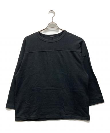 中古・古着通販】COMOLI (コモリ) フットボールTシャツ ブラック