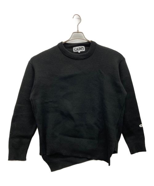 CDG（シーディージー）CDG (シーディージー) ニット ブラック サイズ:XXLの古着・服飾アイテム