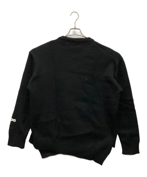 CDG（シーディージー）CDG (シーディージー) ニット ブラック サイズ:XXLの古着・服飾アイテム