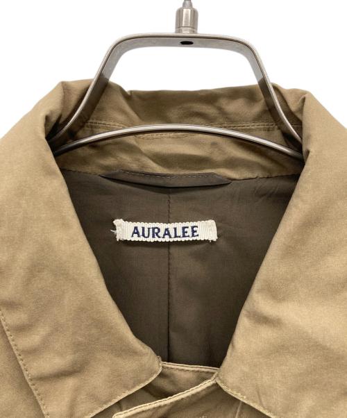 AURALEE（オーラリー）AURALEE (オーラリー) HIGH COUNT CLOTH BATTING LONG COAT ベージュ サイズ:4の古着・服飾アイテム