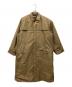 AURALEE（オーラリー）の古着「HIGH COUNT CLOTH BATTING LONG COAT」｜ベージュ