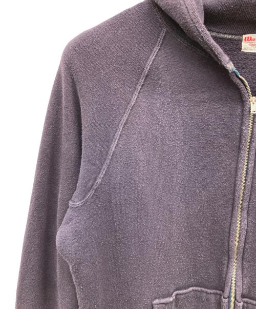 WAREHOUSE（ウエアハウス）WAREHOUSE (ウエアハウス) ジップパーカー パープル サイズ:40の古着・服飾アイテム