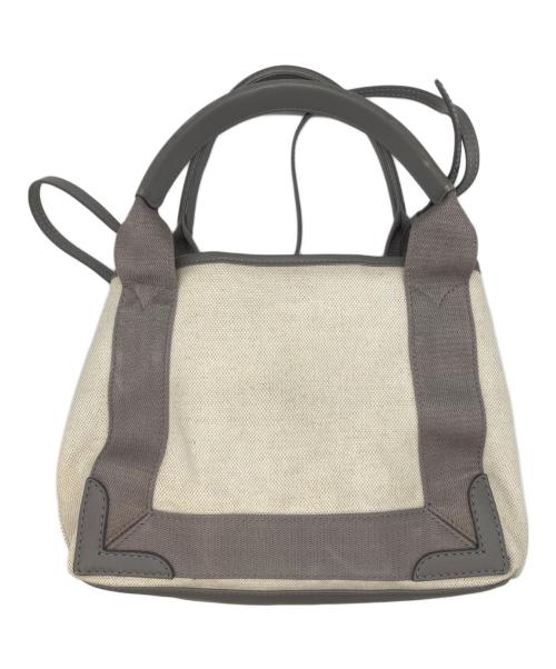 BALENCIAGA（バレンシアガ）BALENCIAGA (バレンシアガ) ネイビーカバスXS ホワイトの古着・服飾アイテム