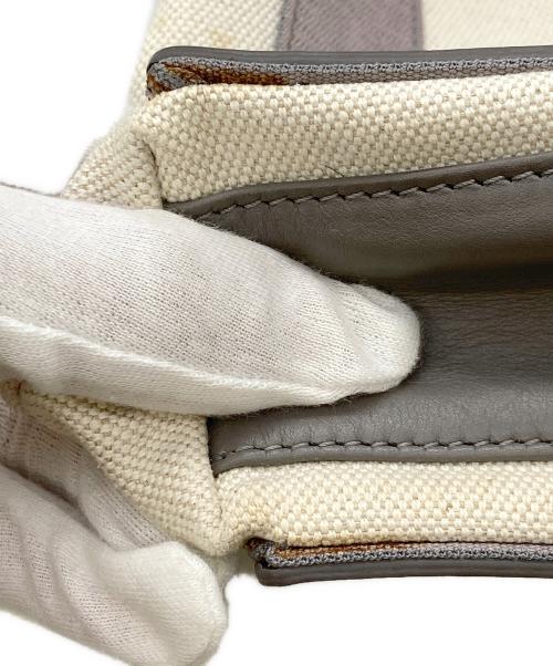 BALENCIAGA（バレンシアガ）BALENCIAGA (バレンシアガ) ネイビーカバスXS ホワイトの古着・服飾アイテム