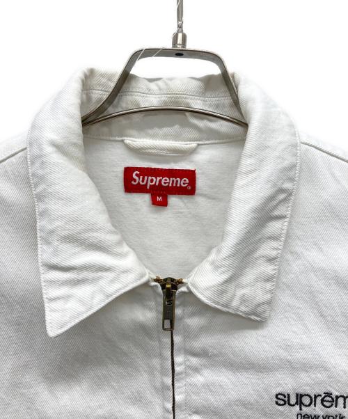 SUPREME（シュプリーム）SUPREME (シュプリーム) ハリントンジャケット ホワイト サイズ:Mの古着・服飾アイテム