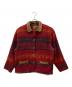 WOOLRICH（ウールリッチ）の古着「ネイティブ柄ラグジャケット」｜レッド