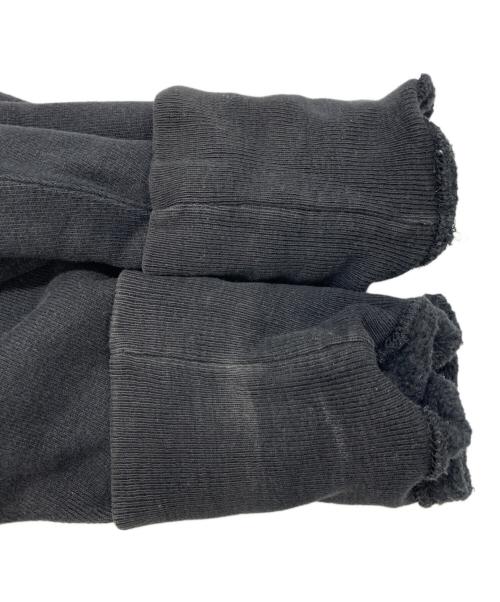 Champion REVERSE WEAVE（チャンピオン リバース ウィーブ）Champion REVERSE WEAVE (チャンピオン リバース ウィーブ) 三段プリントフーディ ブラック希少 サイズ:X-LARGEの古着・服飾アイテム