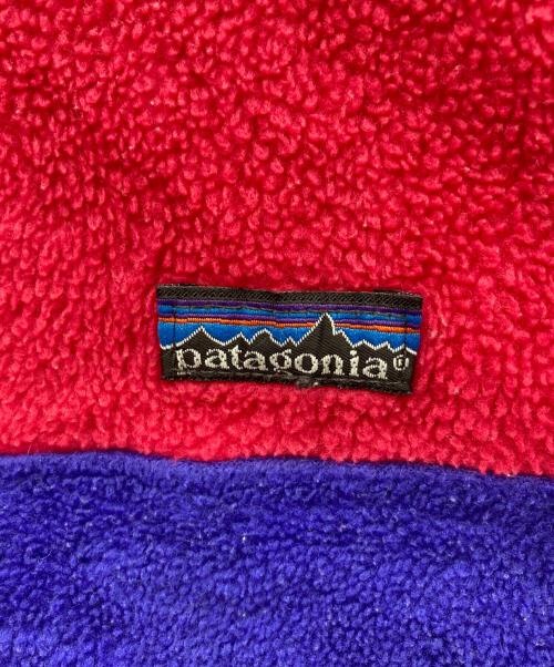 Patagonia（パタゴニア）Patagonia (パタゴニア) シンチラスナップT ピンク×ブルー サイズ:9/10の古着・服飾アイテム