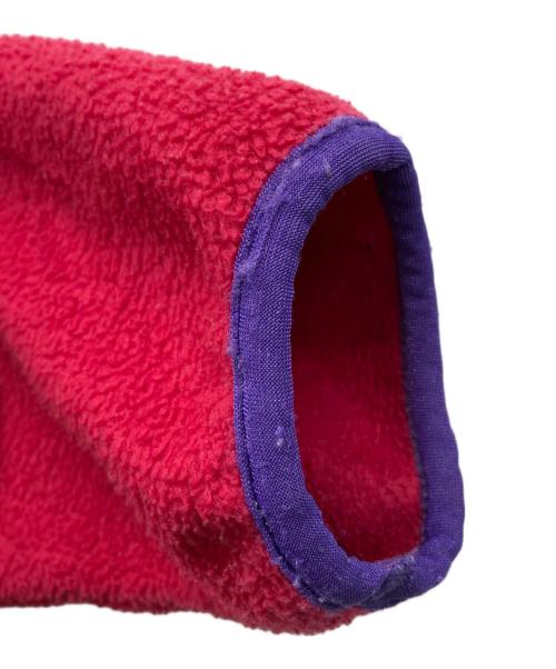 Patagonia（パタゴニア）Patagonia (パタゴニア) シンチラスナップT ピンク×ブルー サイズ:9/10の古着・服飾アイテム