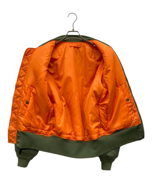 ALPHA（アルファ）ALPHA (アルファ) MA-1ジャケット グリーン サイズ:M C88-96,T165-175の古着・服飾アイテム