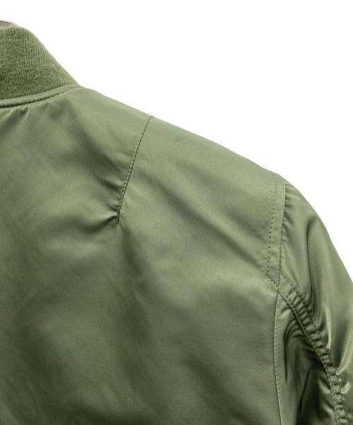 ALPHA（アルファ）ALPHA (アルファ) MA-1ジャケット グリーン サイズ:M C88-96,T165-175の古着・服飾アイテム