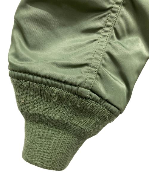 ALPHA（アルファ）ALPHA (アルファ) MA-1ジャケット グリーン サイズ:M C88-96,T165-175の古着・服飾アイテム