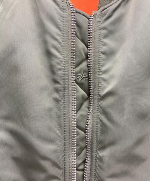 ALPHA（アルファ）ALPHA (アルファ) MA-1ジャケット グリーン サイズ:M C88-96,T165-175の古着・服飾アイテム