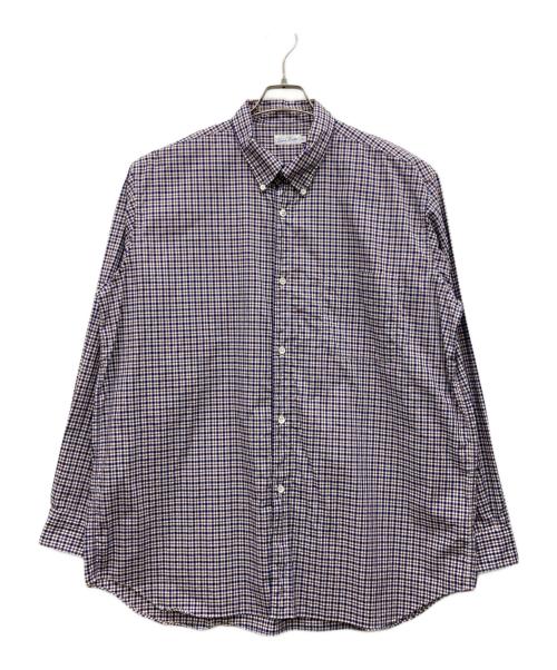 sans limite（サンリミット）Sans limite (サンリミット) ギンガムチェックシャツ ブルー サイズ:3の古着・服飾アイテム