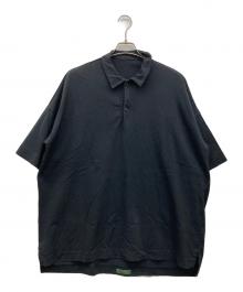 CASEY CASEY（ケーシーケーシー）の古着「ポロシャツ」｜ブラック