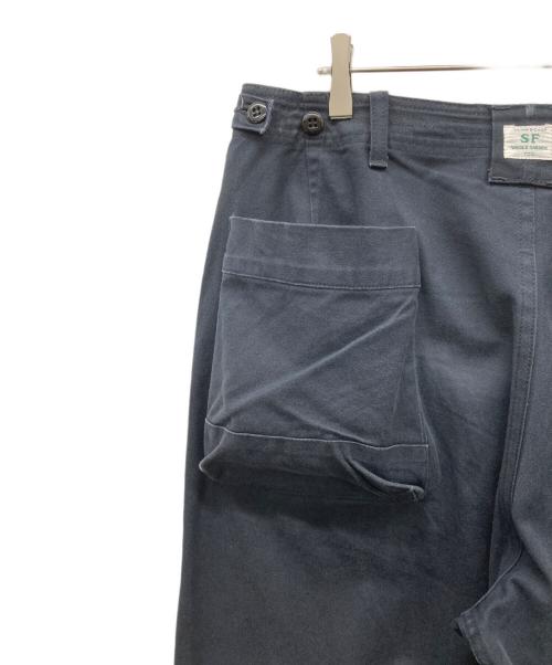 SASSAFRAS（ササフラス）SASSAFRAS (ササフラス) カーゴパンツ ブラック サイズ:Lの古着・服飾アイテム