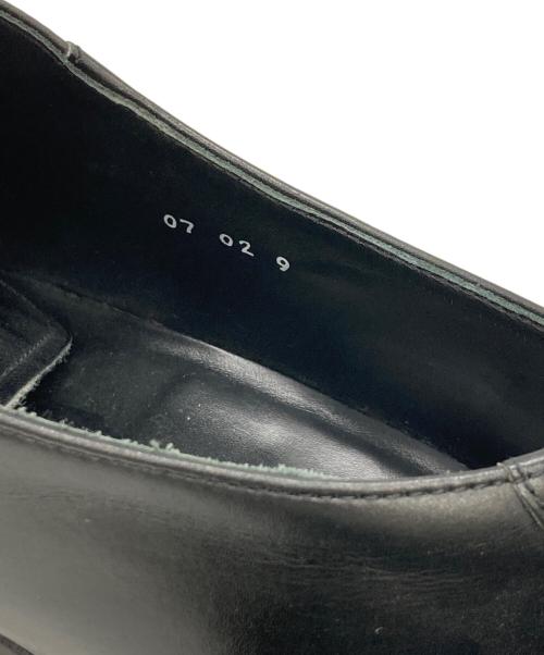 JOHN LAWRENCE SULLIVAN（ジョン ローレンス サリバン）JOHN LAWRENCE SULLIVAN (ジョン ローレンス サリバン) レザーシューズ ブラック サイズ:9の古着・服飾アイテム